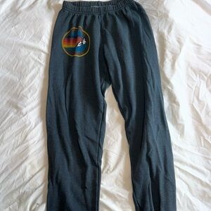 Black aviator nation sweatpants! Size small, great condition!